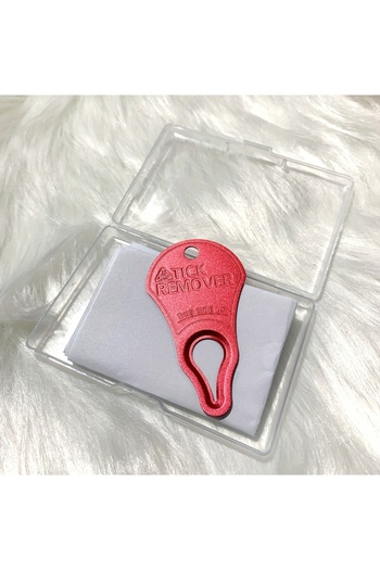 Choice Red 1pc/3pcsportable Tick Removal Tools, Suitable for Pets and Humans, Essential for Outdoor Activit
