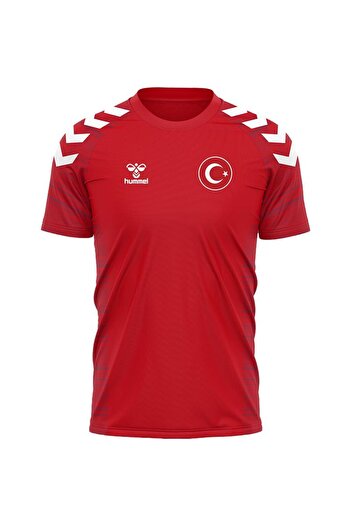 hummel National Team Line Training T-Shirt Red