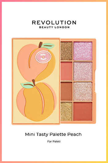 I HEART REVOLUTION Mini Tasty Eyeshadow Palette - Peach