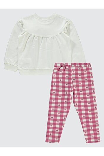 Civil Girls 2-5 Years Old Girl's Ecru Suit Set