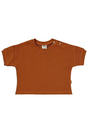 Civil Baby Baby Boy Shorts Set 6-18 Months Cinnamon