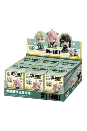 Choice One Box 6Pcs New In Original Blind Box SPY×FAMILY Anime Character Model Figure Toy Collection Decora