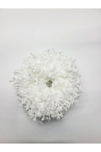 a02teks Women's Buckle White Bun Hair Clip
