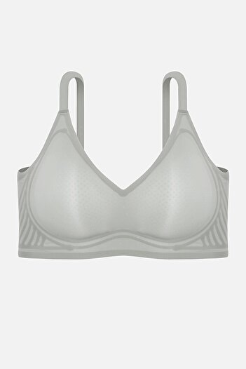 Wonna Ghost laser cut non-wired Stitch-Free bra - non-supportive - 2806 - grey