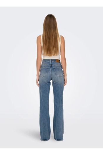ONLY Τζιν με φαρδιά κοπή ONLJUICY Hohe Taille Ausgestellt Jeans
