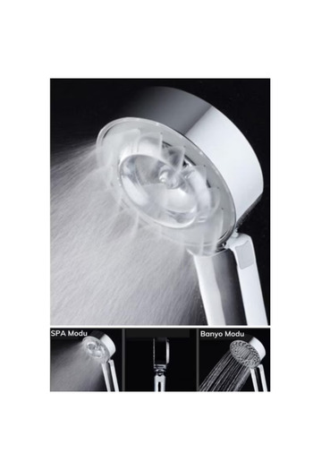 OEM Double-sided shower head with 3 functions, 24 cm