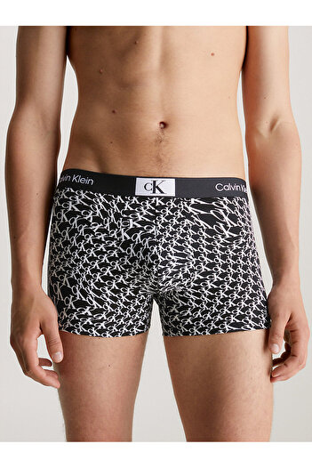 Calvin Klein Erkek Siyah - Gri Boxer