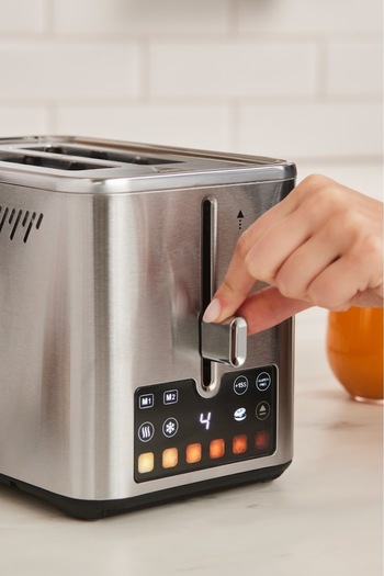 Karaca Color Touch Color Digital Display Inox Toaster 2 Slices Capacity 950 W