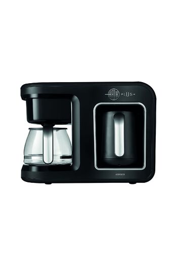 Karaca Hatır Plus 2 In 1 Coffee Machine Black Chrome