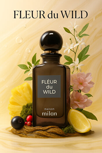 Maison milan Fleur du WILD 90 ml Unisex Long lasting EDP Perfume