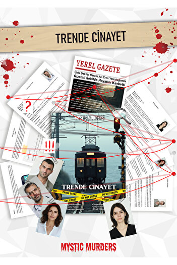 Planet Butik Murder on the Train - Detective Murder Solving Game