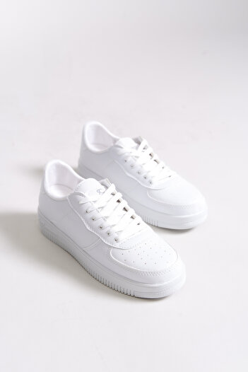 Riccon Unisex Sneaker 001259 Λευκό