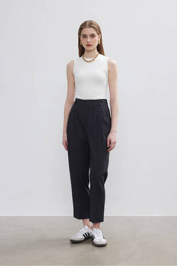 BE BLUE ANTHRACITE IRON TRACED PANT