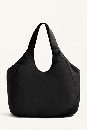 Oysho Shopper bag with contrasting handle