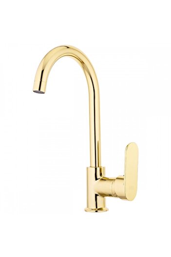 Boheme Gold Sink Faucet with Swivel Spout