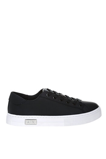 Armani Exchange Black Women's Leather Sneaker Xdx027Xcc14A120