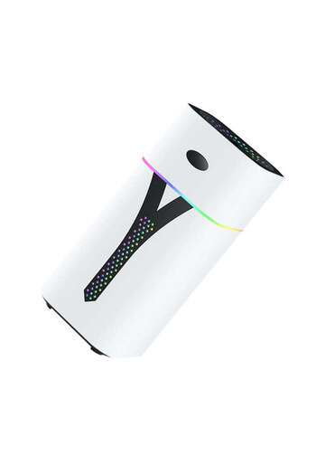 TEHNOSHOP Mini Portable USB Humidifier 300ml, Color LED, Silent, Automatic Shutoff