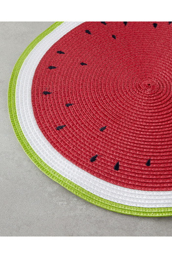 English Home Summer Watermelon Pp 2-Piece Placemat Set 38 cm Red
