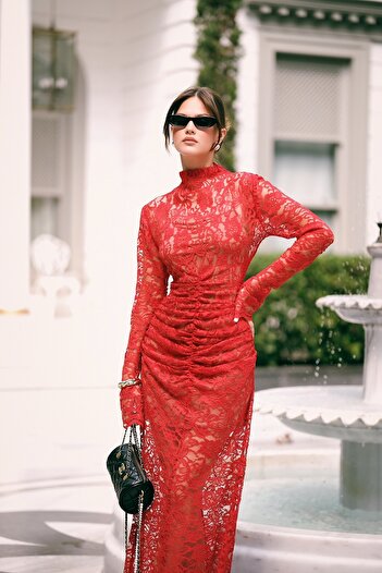 laulei Lace Long Dress