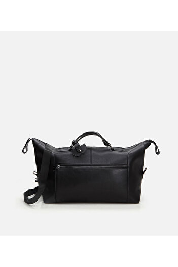 Hotiç Black Genuine Leather Men's Bag - Danilo Zanna