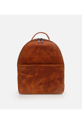 Hotiç Men's Leather Tan Backpack