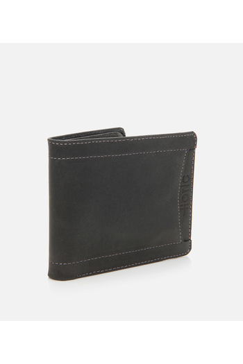 Hotiç Genuine Leather Anthracite Men's Wallet