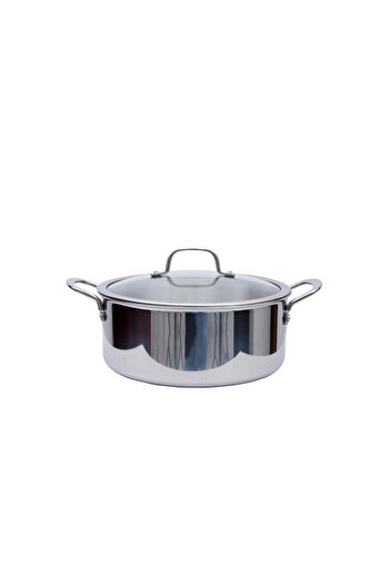 Prestige Infinity Tri Ply Stainless Steel 30cm Casserole With Lid | PR81195