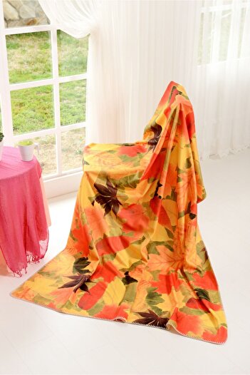 AİRYCOT Digital Printed Fleece TV Blanket Autumn