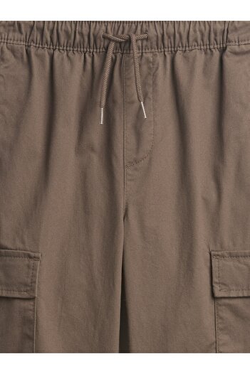 GAP Erkek Çocuk Kahverengi Jogger Kargo Pantolon