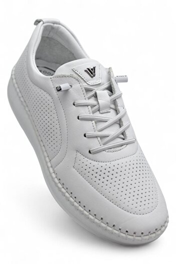 ISPARTALILAR Z094 Full Orthopedic Sole Daily Genuine Leather Women's Shoes Women's Casual Shoes