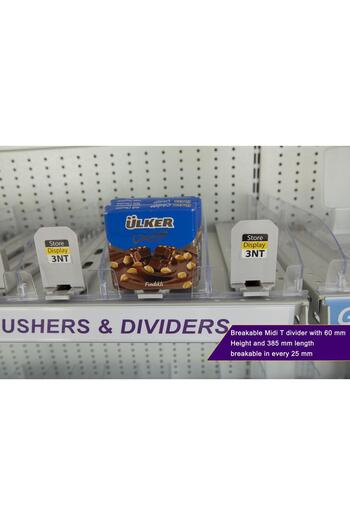 Store Shelf Intermediate Divider 6cm (10 Pieces)-t