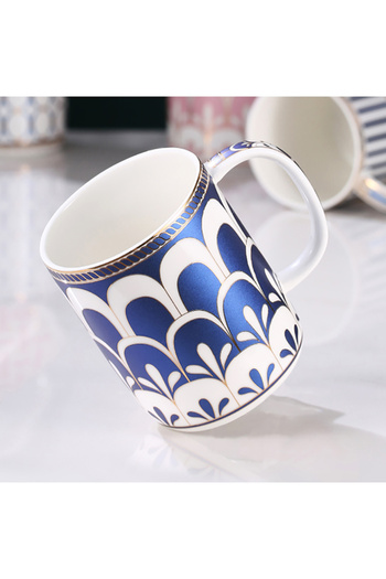 Shuer Icing On The Cake Ceramic Mug Blue/White 350ml