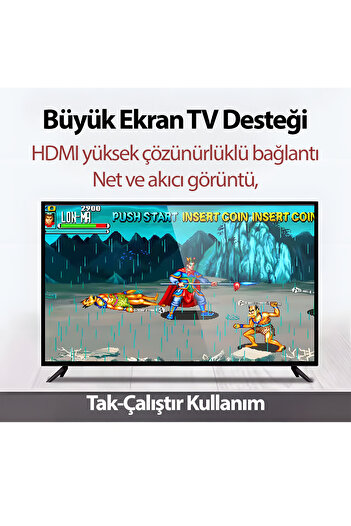 idragon ® Klasik Oyun Hd Arcade Station, Box 2d Oyunlu Tv Bağlanan, Retro Atari Oyun Konsolu