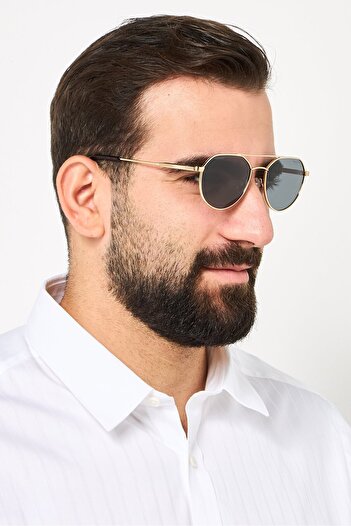 BOSS Men 208014AMC57HA Square Sunglasses, Brown