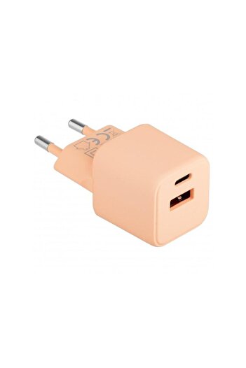 Colorum AC Charger CLS30-AC-14 30W 3A 1 x USB-A - 1 x USB-C Orange