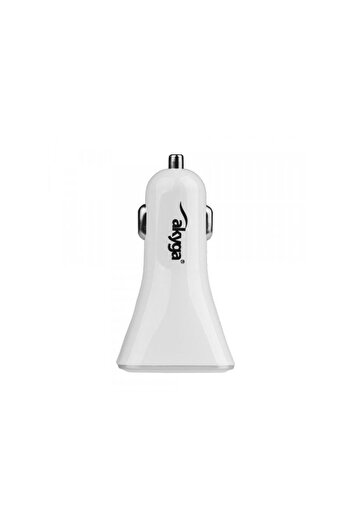 Akyga Car Charger AK-CH-09 10W 2A 4 x USB-A White