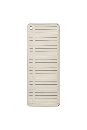 IKEA RINNIG Dish drying mat, beige, 51 x 42 cm