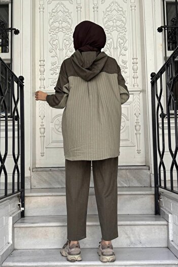 SCL Pantolonlu Takım 10002522311015 Haki
