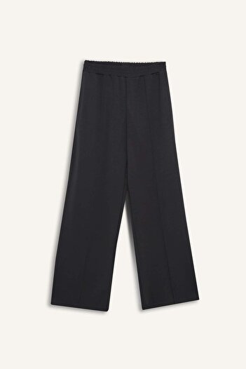 DeFacto Modal Ribbed Wide Leg Sweatpants-Fall in Love Loungewear F8573Ax25Wn