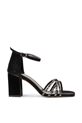 Deery Women's Black Evening Dress Shoes