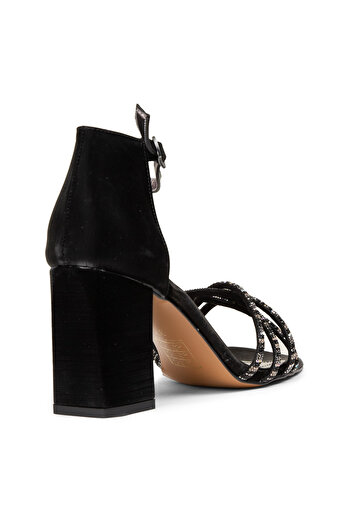 Deery Women's Black Evening Dress Shoes