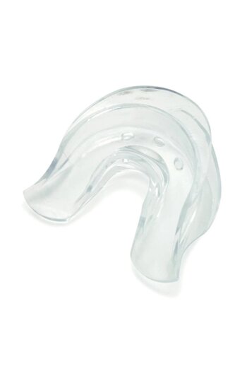 Zamo Double Mold, Zamo, for Teeth Whitening, Fluoridation, Bruxism, Silicone, Transparent