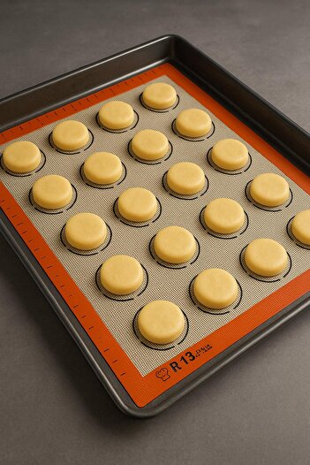EWs Silicone Oven Mat 30X40 cm Non-Stick Dough Pastry Baking Mat