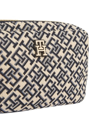 Tommy Hilfiger TH JACQUARD CAMERA BAG Kadın Mavi Çanta AW0AW17443DW6