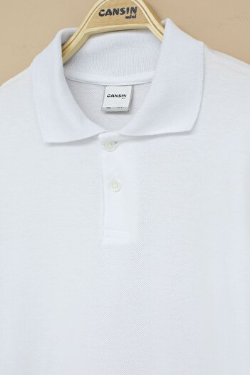 Cansın Mini Girls' Polo Neck Long Sleeve School T-Shirt 22713