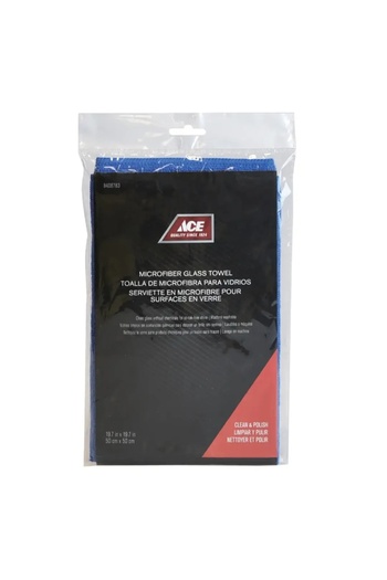 ACE Microfiber Glass Cleaning Towel (50 x 50 cm)