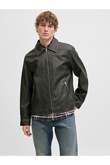 Jack & Jones Jjecasablanca Pu Jacket