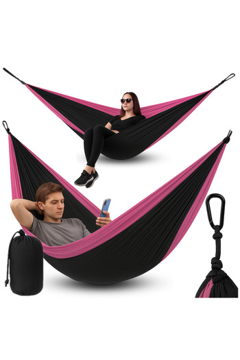 Other Large, XXL, Compact, Two-Person Garden Tourist Hammock, Survival Set
