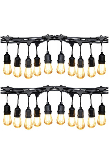 Other 10m Garden String Lights with Bulbs, Outdoor Garden String Lights