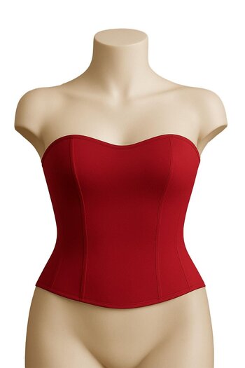 Giyimland Red Mi Emay 9155 Sweaty Bustier